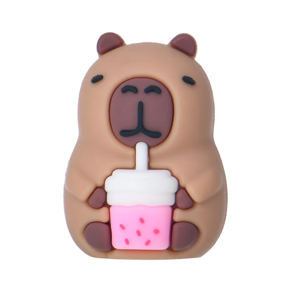 Temperamatite simpatico a forma di capybara per bambini 24 pezzi_voghion.com