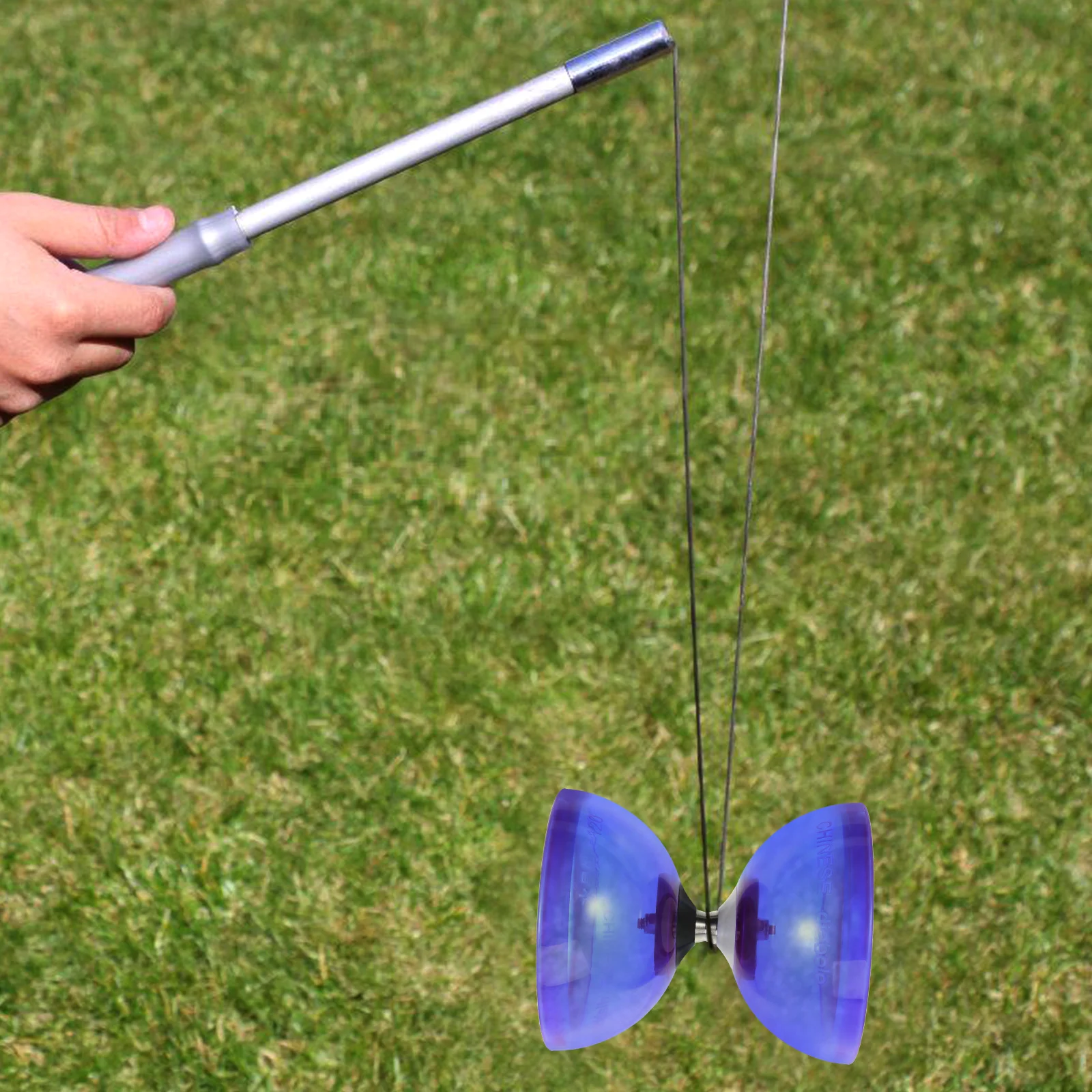 Set Three Bearings Soft Rubber Double Wheel Diabolo Elderly Kids Toys Juggling Tpu Chinese for