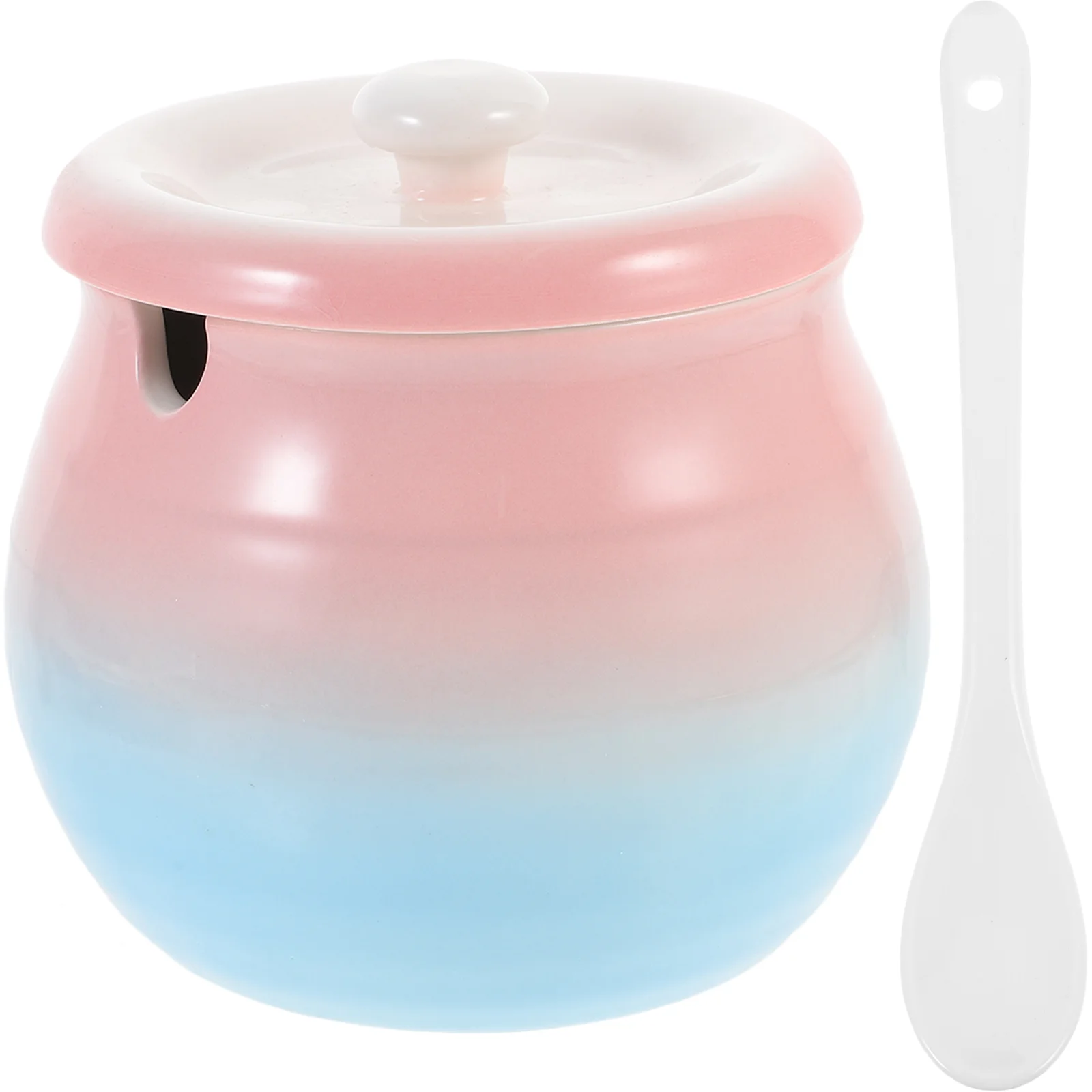 

Spice Jar Storage Jars Kitchen Supplies High Temperature Resistance Ceramics Canister Sugar Bowls