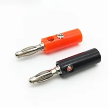 

fixed screws 4mm banana plug lantern plug power amplifier speaker audio banana head