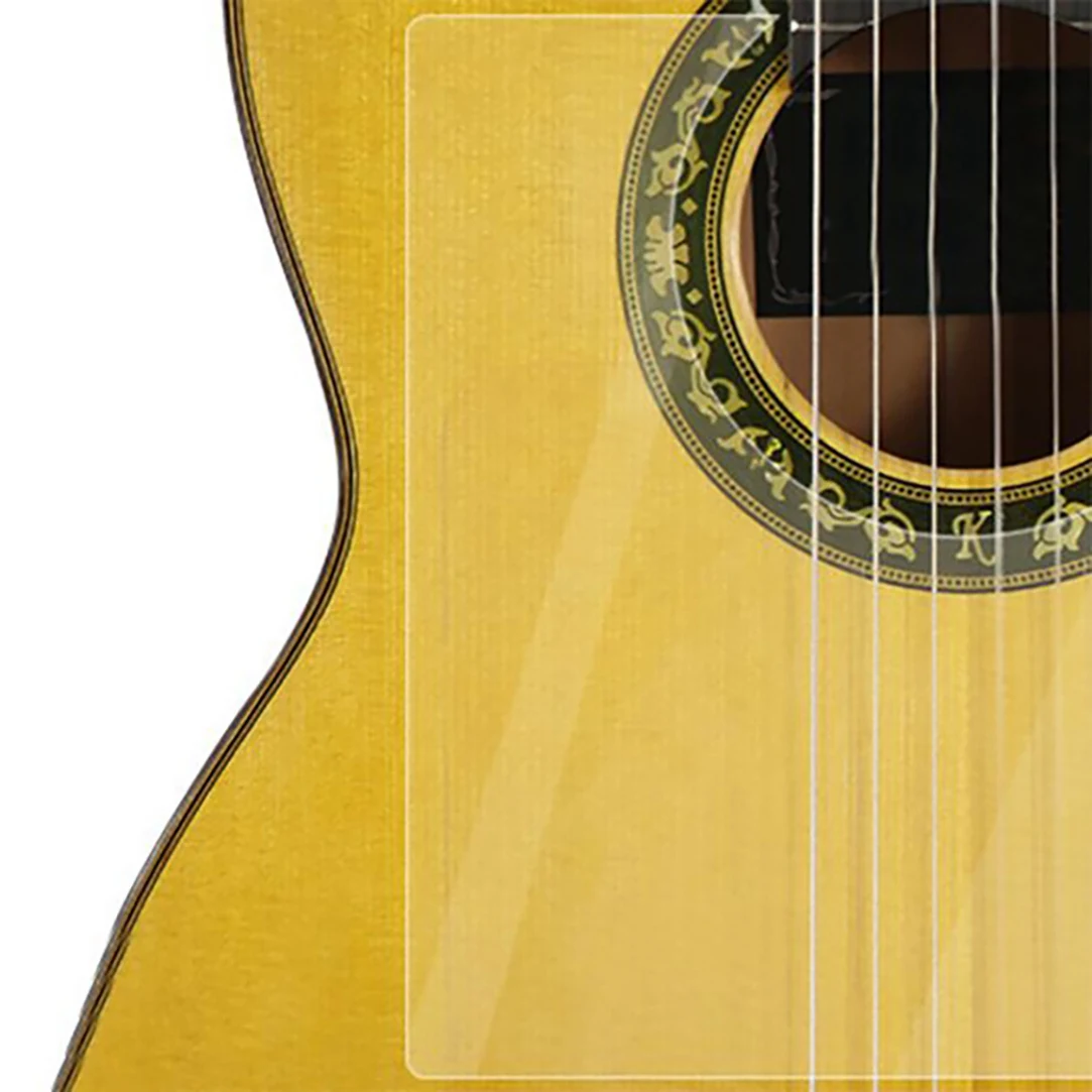 Transparent Folk Acoustic Guitar Pickguard Anti-Scratch Classical Guard Plate for Flamenco Guitar Parts
