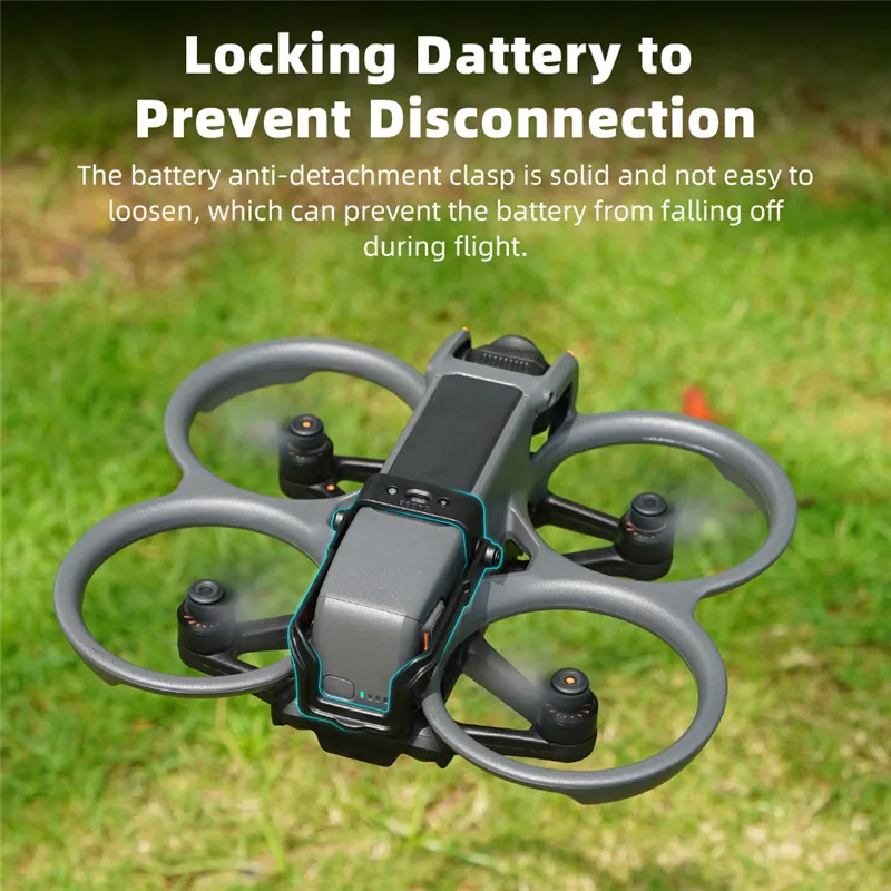 Description Picture 5 of itemAnti-loose Battery Buckle Fixer for DJI Avata 2 Drone Protection Cover Clip Holder Avata2 Quadcopters Camera Drone Accessories