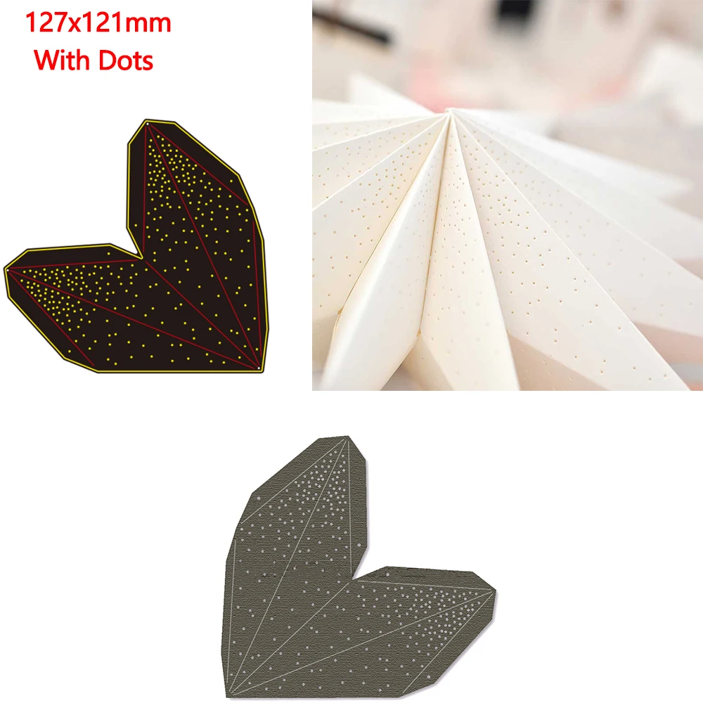4 Size 3D Folding Stars Creative Metal Cutting Dies For DIY Scrapbooking Paper Photo Album Card Paper Embossing Craft Making New
