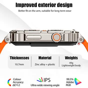 EIGIIS New Military Smart Watch 100+ Sports Modes Health Monitor Bluetooth Call IP67 Waterproof Men Women For IOS Android KR88 4