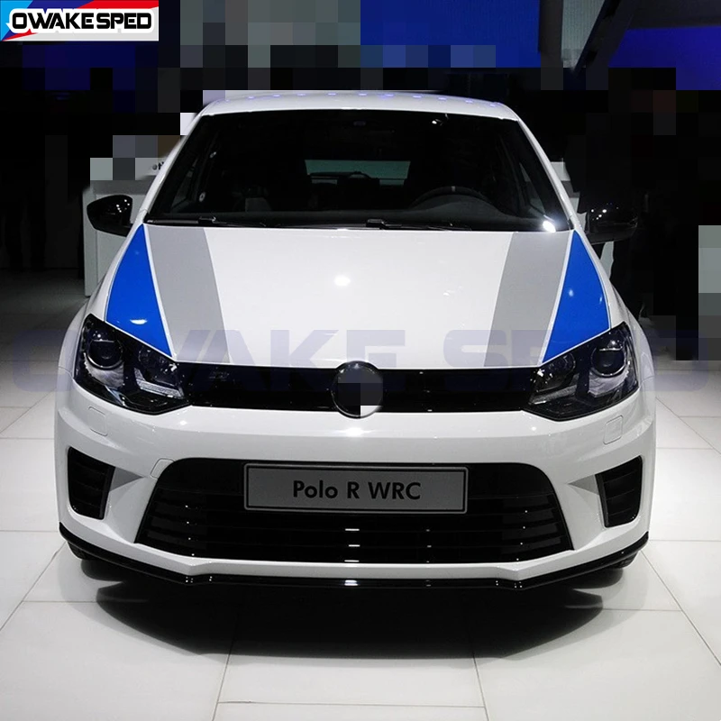 4pcs Car Sticker Auto Engine Cover Decor Vinyl Decal For