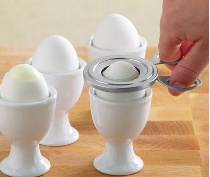 Description Picture 5 of itemStainless Steel Egg Cutter Scissors â€“ Multi-Function Tool for Perfectly Slicing Boiled Eggs, Soft Fruits