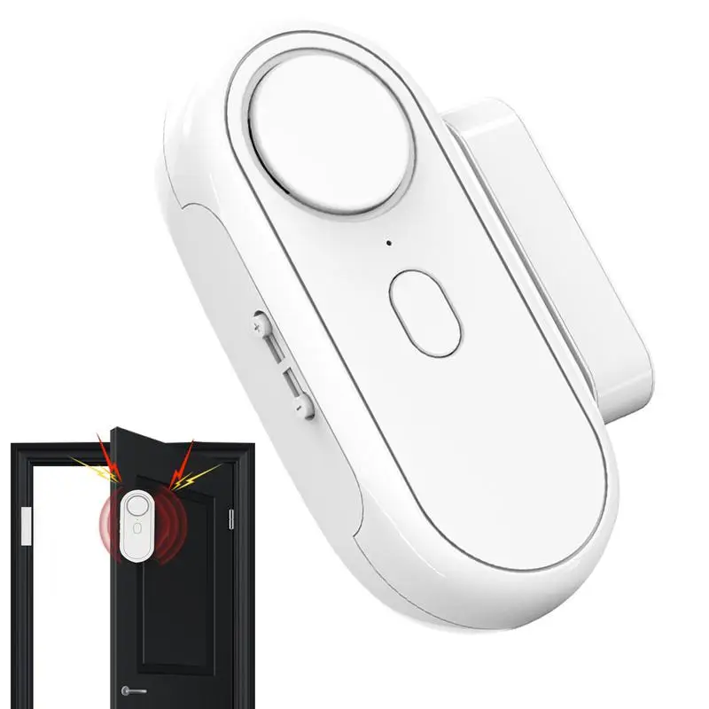 

Оконная сигнализация с датчиком 120 дБ, магнитный датчик с высоким децибелем, Противоугонная сигнализация, легкая установка, Противоугонная сигнализация, товары для домашней безопасности