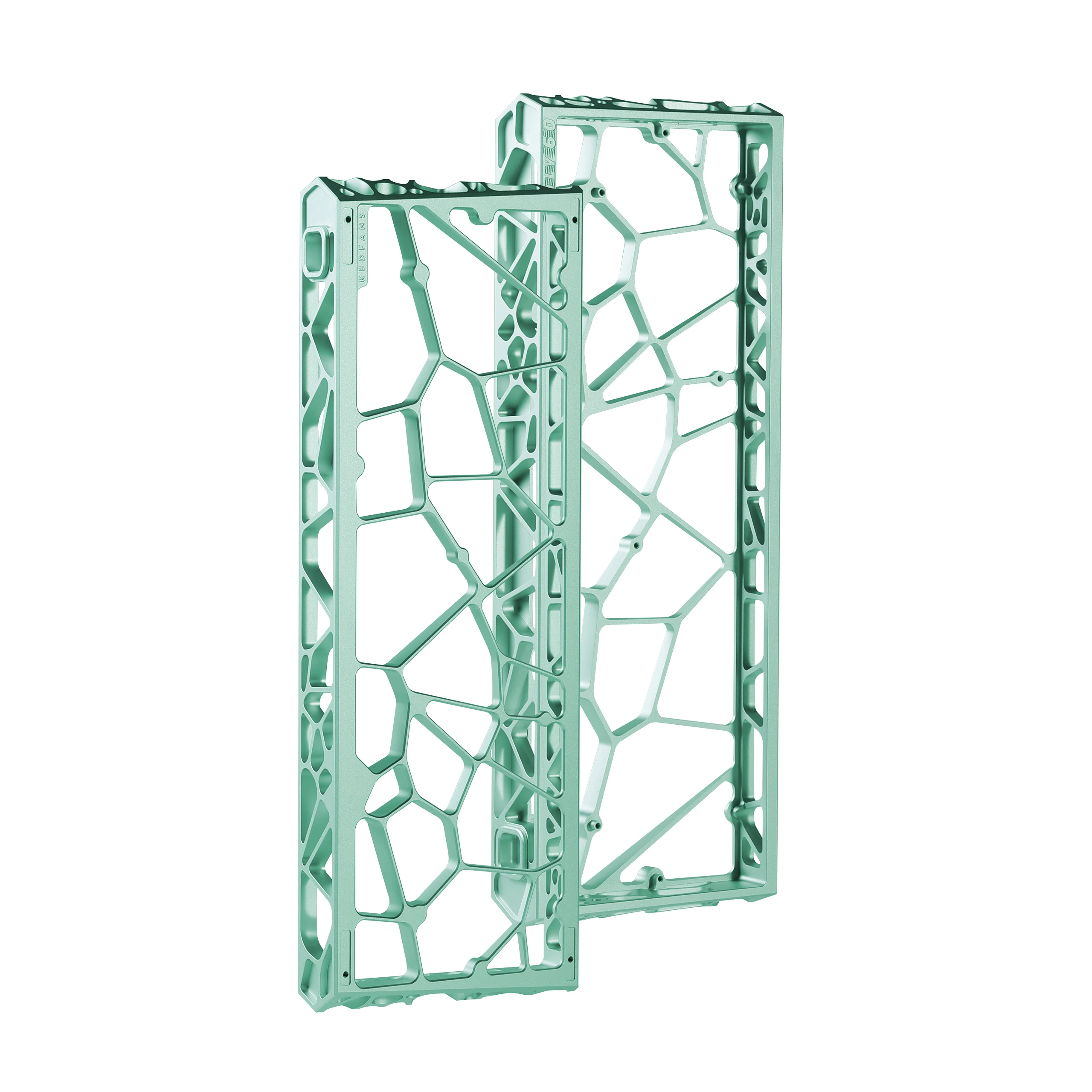 KBDfans Holy60 ケース アルミニウム素材 トレイマウント