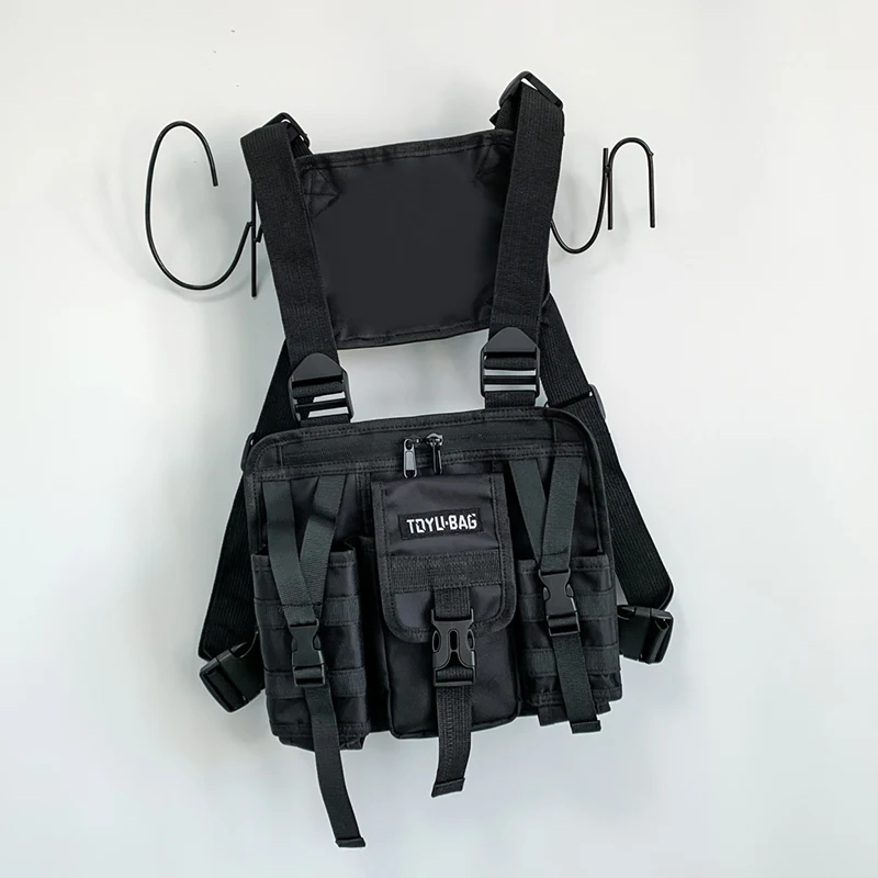 Tactical chest equipment bag, practical pocket, multifunctional chest bag, suitable for different scenarios