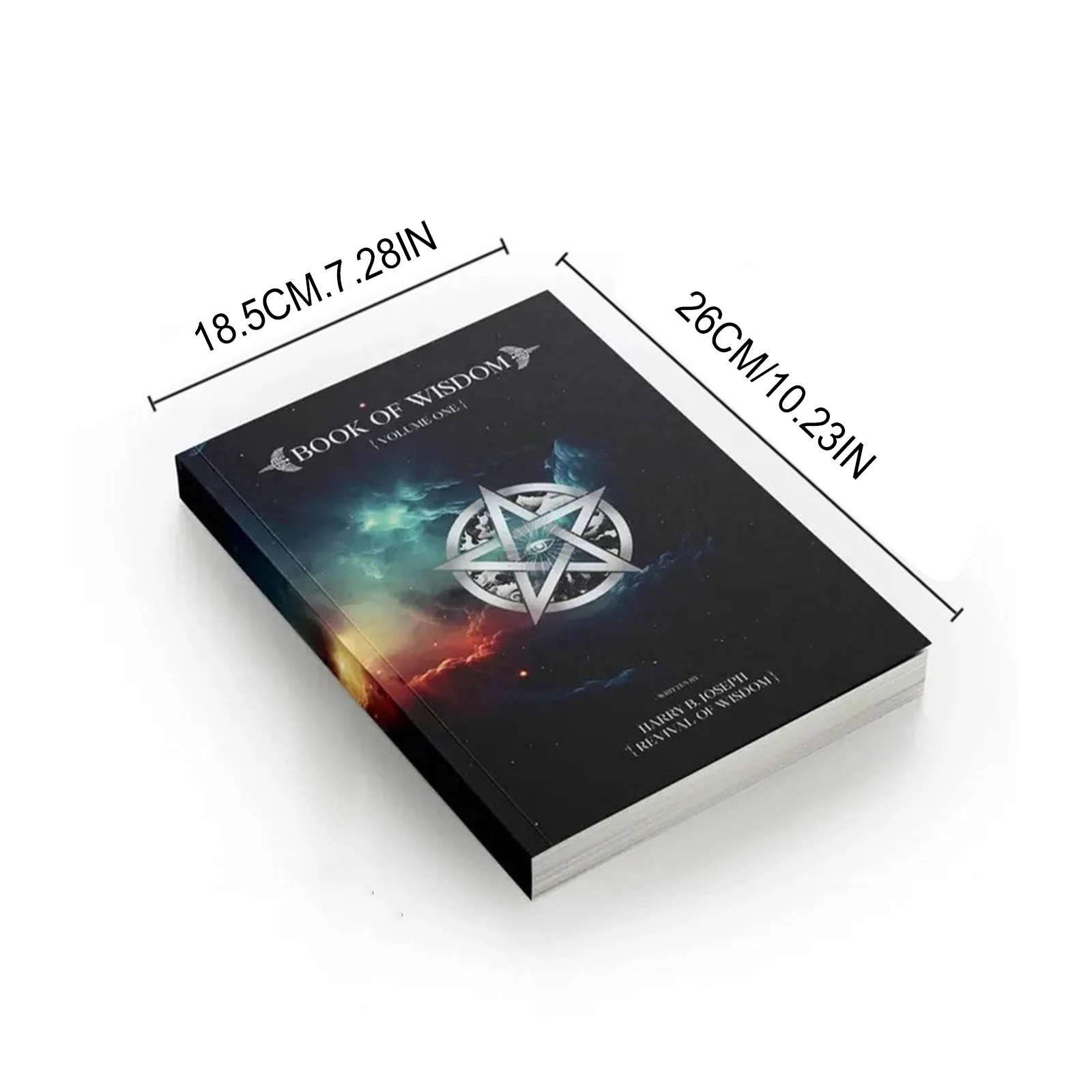 Book Of Wisdom With Colorful Pages Philosophical Life Guidance Notebook For Self Reflection And Meditation 5