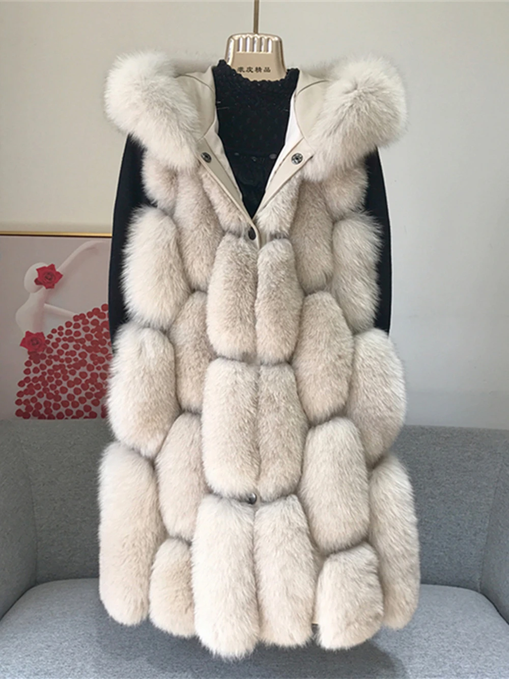 Fuchs Fellweste Damen Echtfell GÃ¼nstig Fox Weste Damen Mit