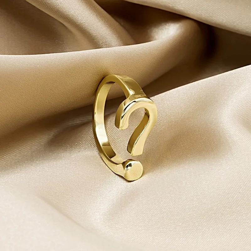 Stile di moda 2025 Semplice ed elegante oro argento geometrico regolabile con anelli di gioielli delicati per feste e matrimoni femminili_voghion.com