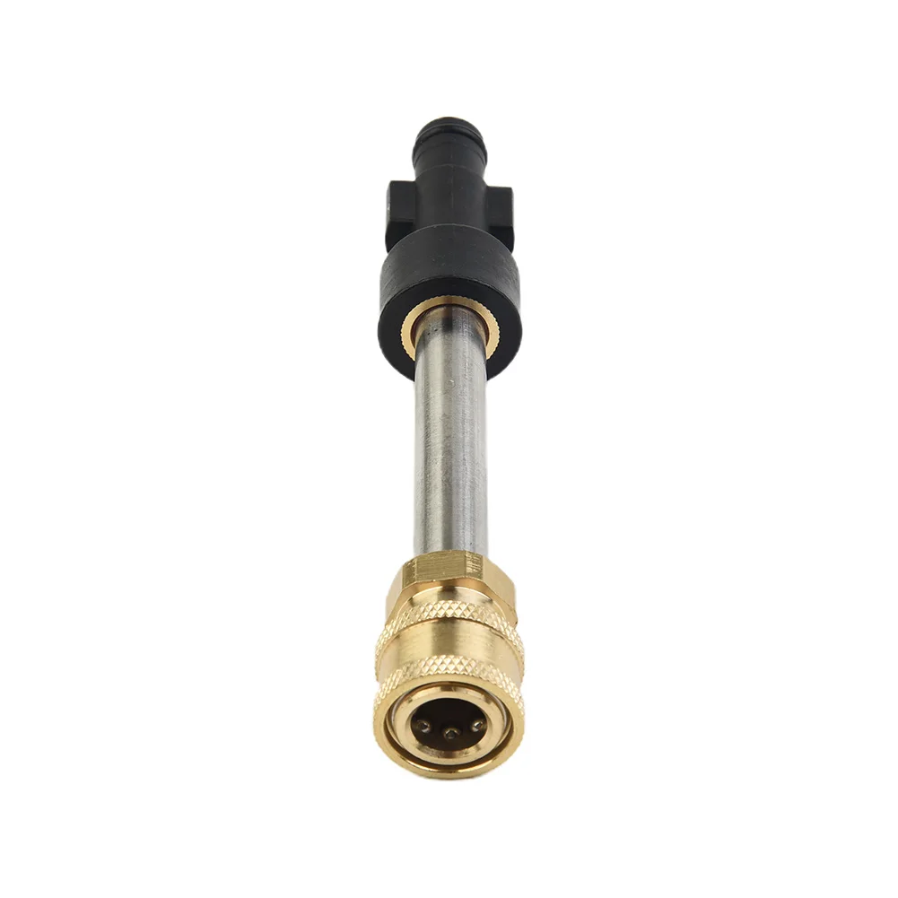 

4/5 Series Pressure Washer Adapter Wash 17*2.4cm Adapter Brass + Stainless Steel Car Converter Quick Disconnect
