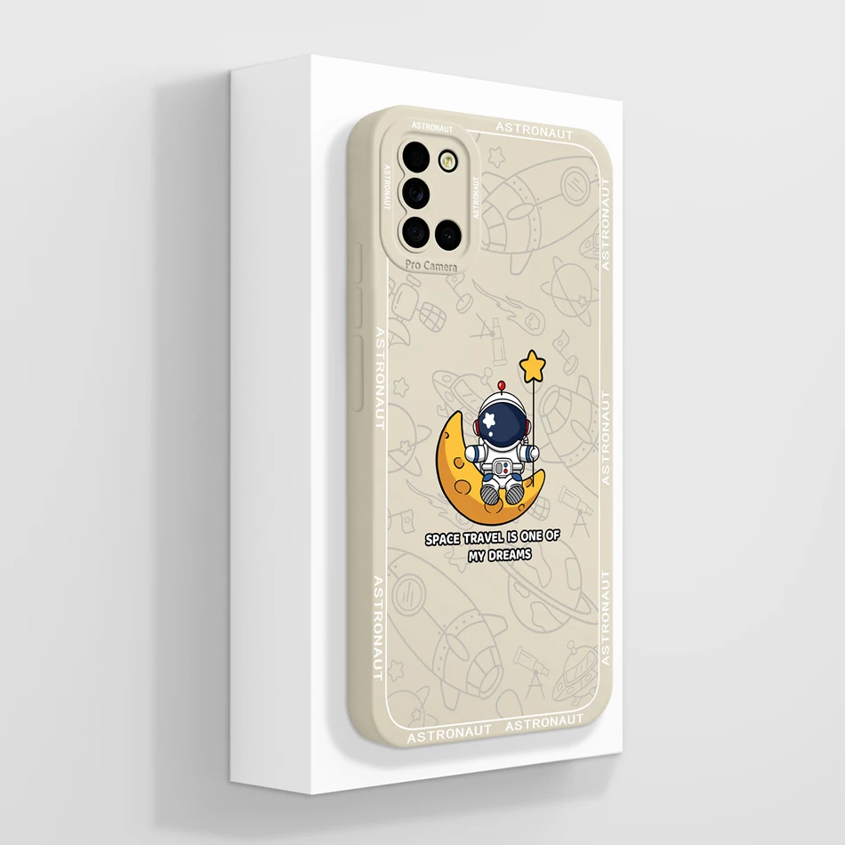 Aesthetic Soft Silicone Phone Case with Full Protection and Anti-Shock Design