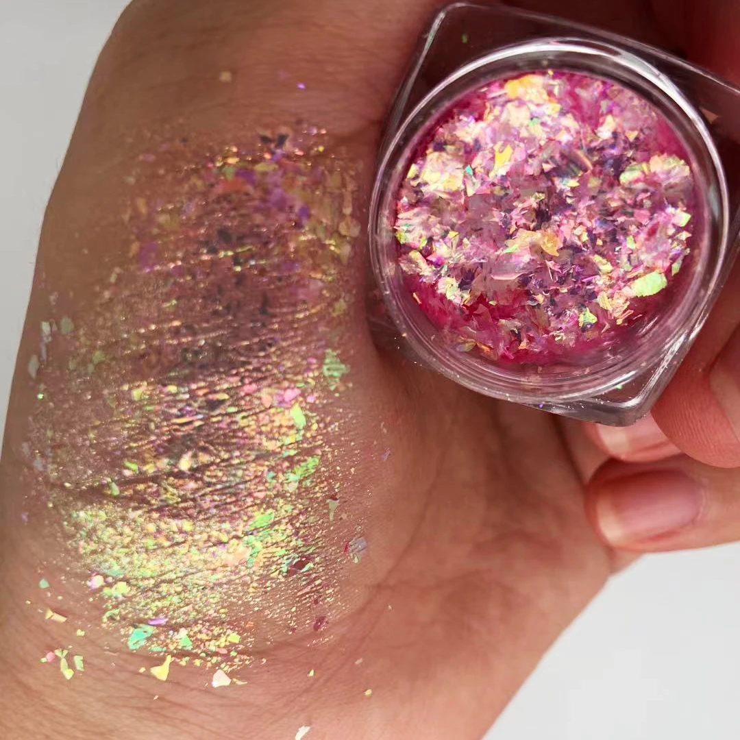 Galaxy Chrome Glitter Purple Powder Chameleon Color Shift Flakes for Cosmetic Makeup Face Nails Resin Crafts Tumblers not gel nail powder,nail glitter,nail flakes,mica powder,ombre spray powder,color shift pigment powder