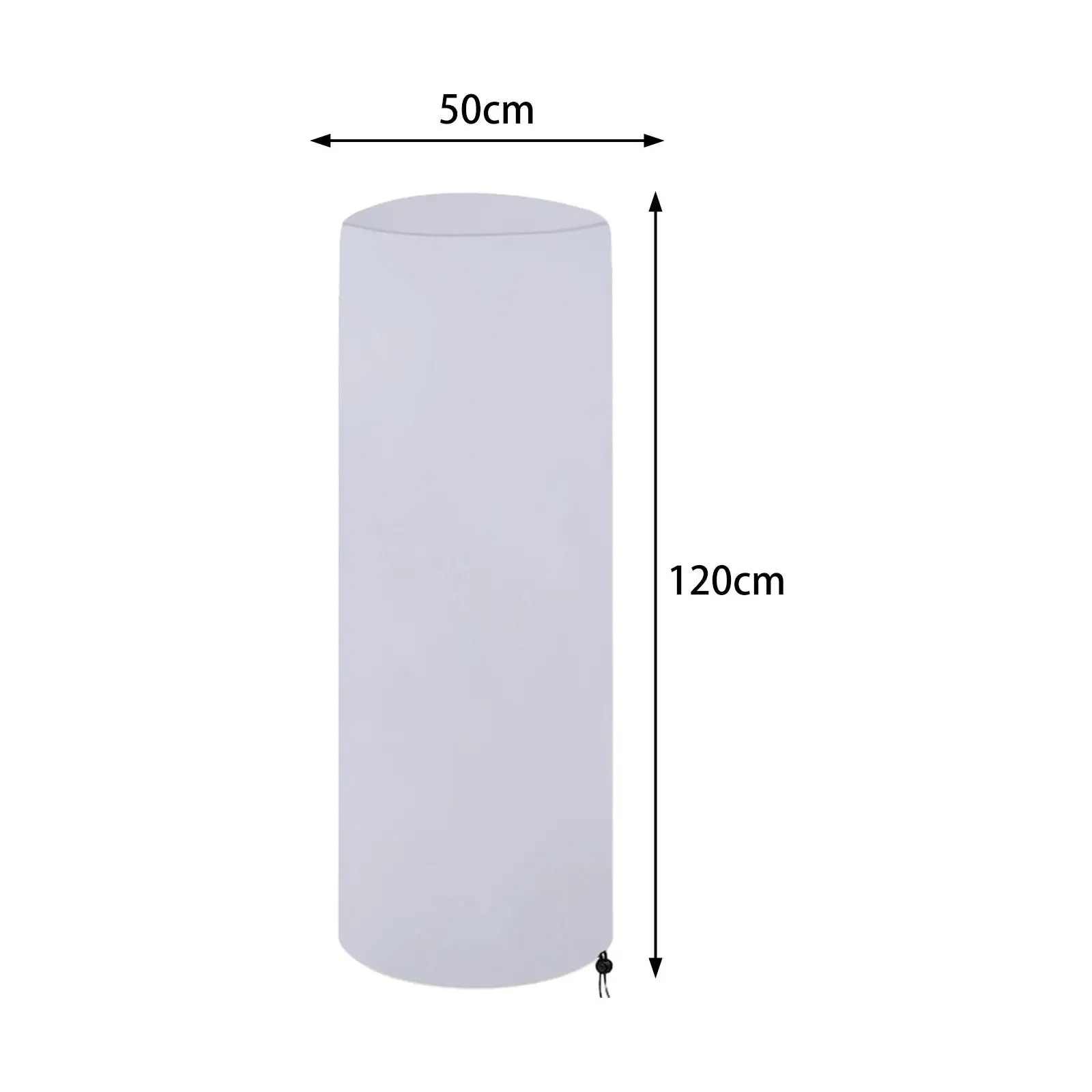Patio Heater Cover Outdoor Heater Cover Snow Resistant Protection Outdoor Black Protective Dust Weatherproof Waterproof