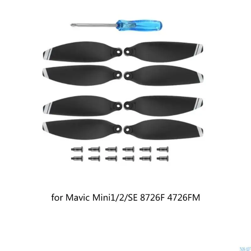 N84F Efficient Propeller Multifunction Propeller for Improved Stability in Drones & Model Airplanes for Drones