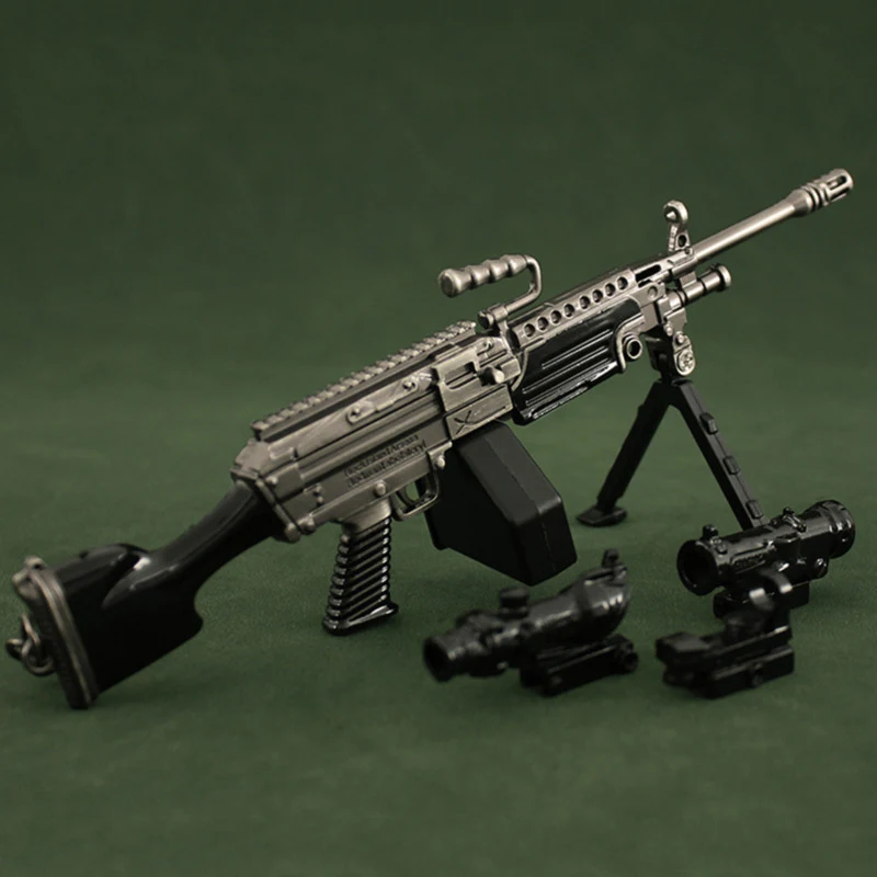 

Модель автоматического пистолета из сплава, 20 см, M249