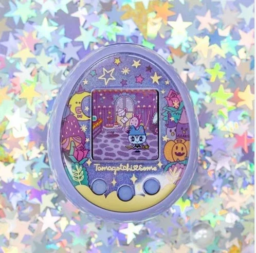 

Original Bandai Tamagotchi Korean Version Some Purple Pink Electronic Pet Egg Developmental Pet Egg Toy Collectble Kid Play Gift