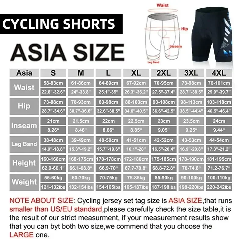 X-TIGER Men's Cycling Shorts 5D Gel Padded Quick Drying Breathable Shock Absorbing Reflective TMB Road Rodeo Cycling Shorts cycling shorts cycling pad