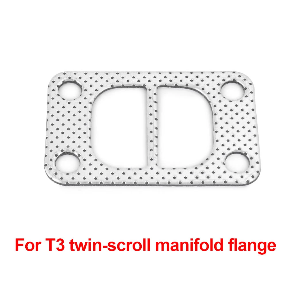 T3 Divided Twin Scroll Turbo Gasket – Fits GT30, T04, T34, T35, T38, Precision, HX35