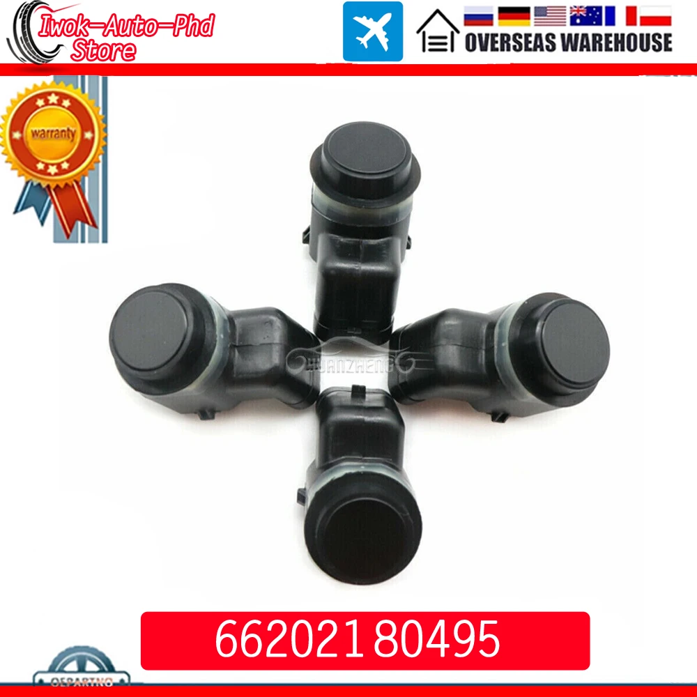 4PCS 6680495 Car PDC Parking Sensor Fit For BMW F10 F07 F11 F12 F01 F25 E70 E71 X5 X6 X3 6651635 2180495