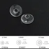 2000pcs Wholesale Eyeglasses Glasses Silicone nose pads various types & sizes eyewear nose pad part oval round 6