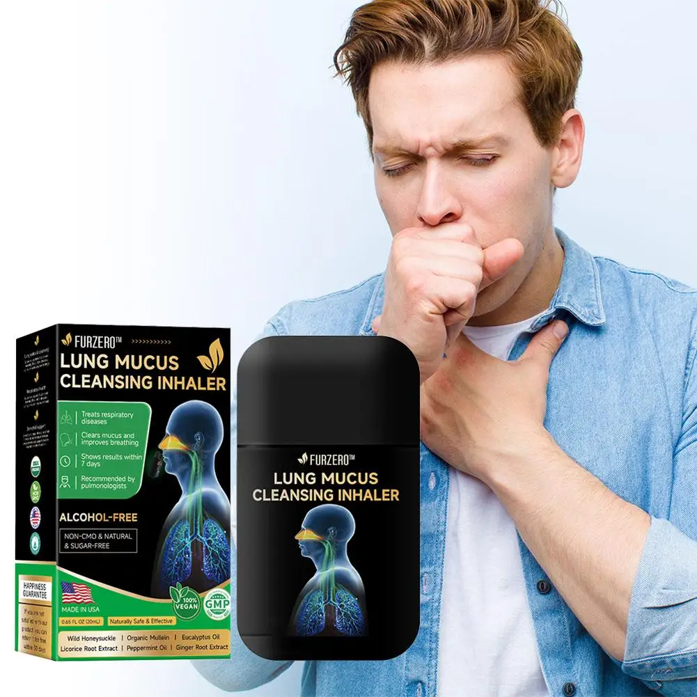 Lung Mucus Cleaning Inhaler Sleep Apnea Inhaler Liver Health Nasal Lung Cleanse Relief Discomfortion Nose HealthCare 1pc nasal inhaler