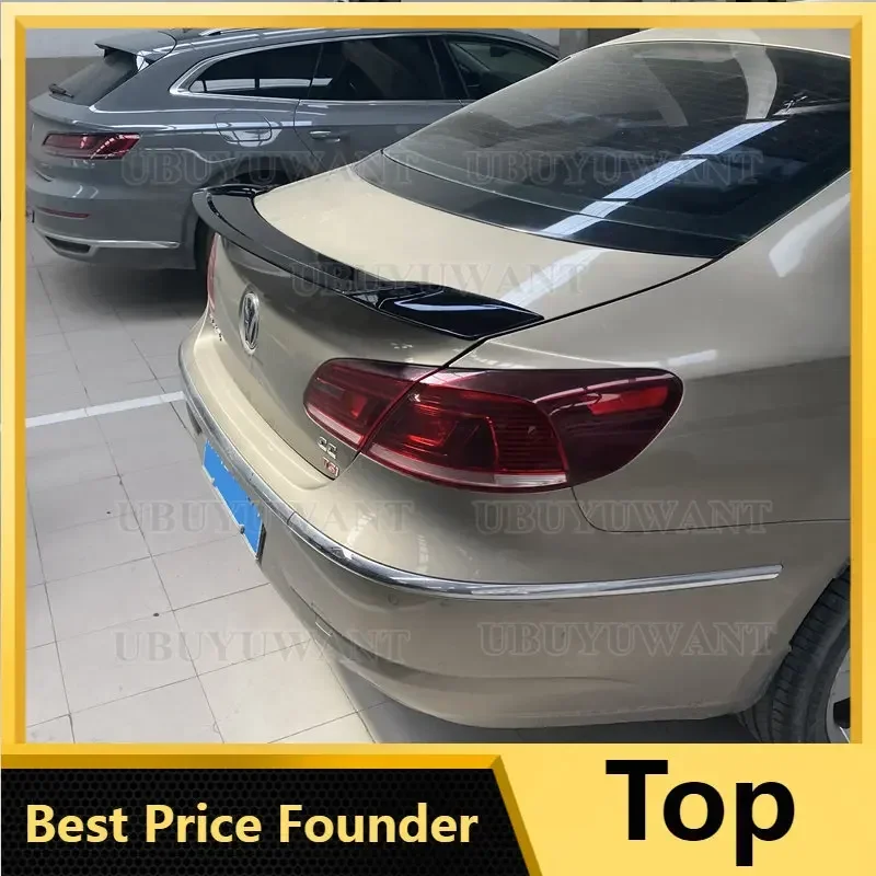 

UBUYUWANT R СТИЛЬ ABS задний спойлер на крышу крылья для Volkswagen VW Passat CC Sandard 2009-2018