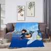 Anime K-Kikis D-Delivery Service Blanket Skin friendly comfort warm soft plush blanket suitable sofa living room office bedroom 4