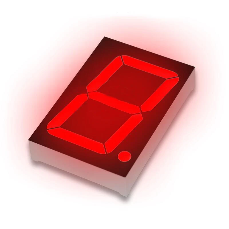 Display LED a 7 Segmenti da 1,8 Pollici, 1 Cifra, Catodo Comune Rosso, Tubo Digitale LED da 1,8 Pollici - Image 3