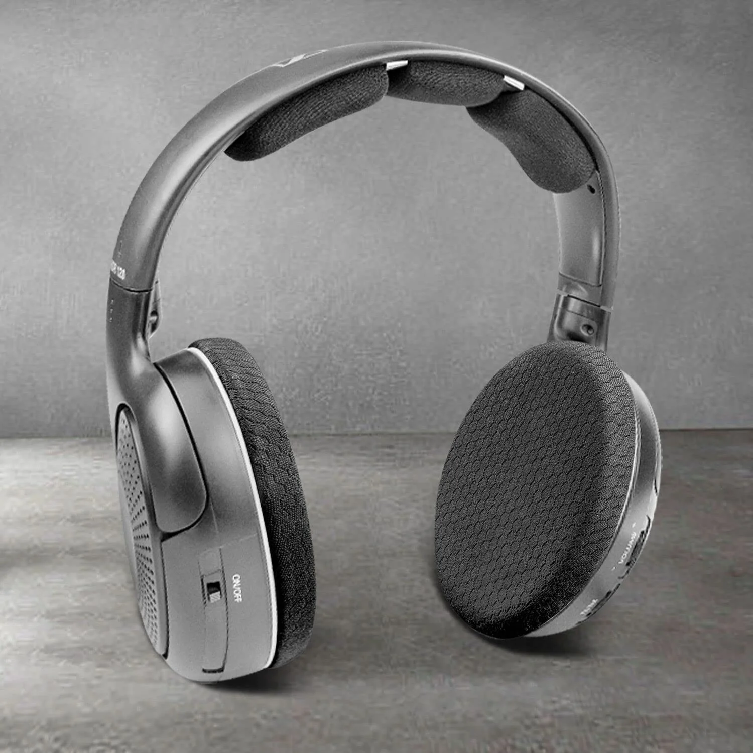 Cuscinetti Auricolari Per Sennheiser RS120/RS110 - Ricambio In Tessuto, Confortevoli