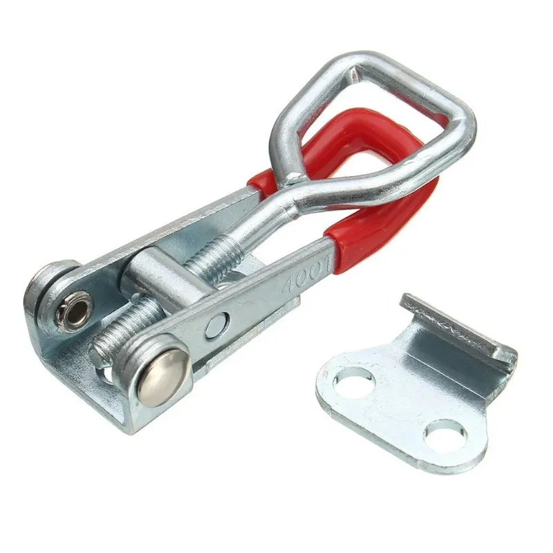 Adjustable Toolbox Case Metal Toggle Latch Catch Clasp Quick Release Clamp Anti-Slip Push Pull Toggle Clamp Tools 2/4/6pcs furniture hardware toggle latches decorative latches buckle clamp