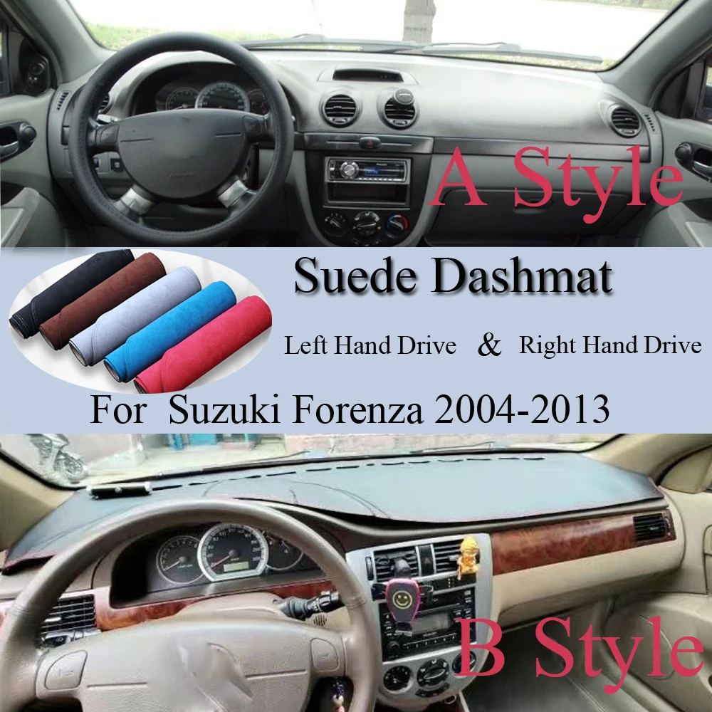 

For Suzuki Forenza for Optra Daewoo Nubira 2004-2013 Suede Dashmat Dash Mat Cover Dashboard Pad Sunshade Carpet Car Accessories