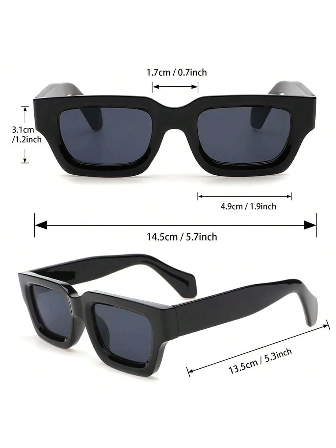 1PC ���� �簢�� �ö�ƽ ��Ƽ�� Y2K �м� �Ȱ� �߿� ���� ķ�� ����ŷ ���� �� ��ȣ �׼�����