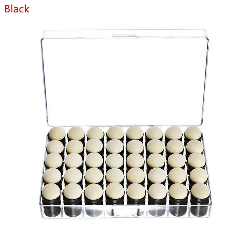 Finger Painting Sponges 40Pcs Child Finger Sponge Daubers