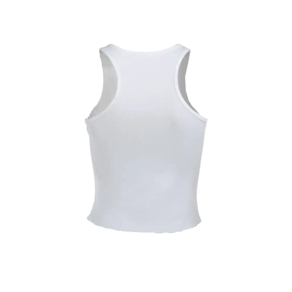 Polyester Sleeveless Tank Top for Women Hip Hop Harajuku Style