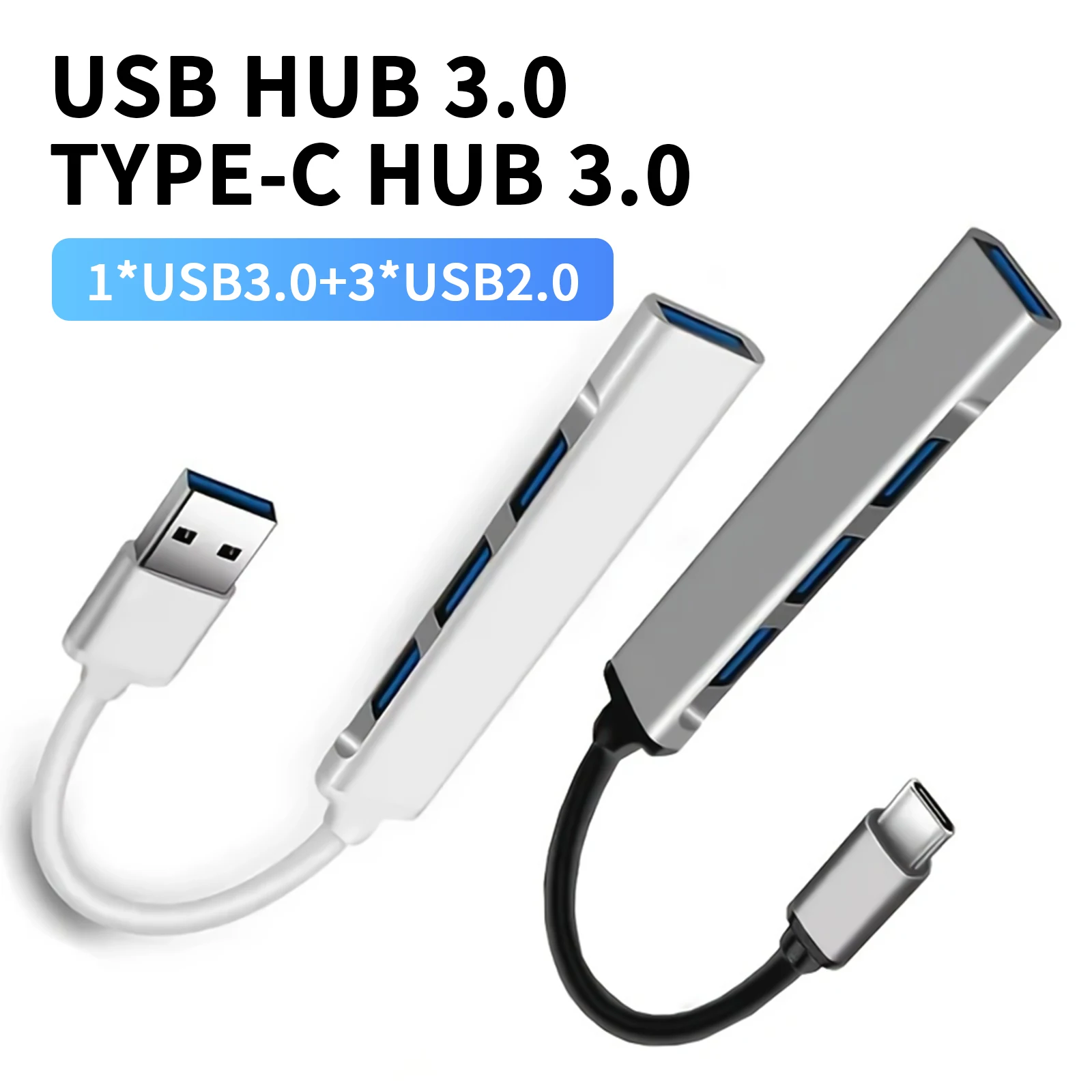 USB Hub Adapter 3.0 USB C Docking Station Type C Laptop Docking Station For MacBook Pro iPad Samsung HP Laptop HUB 4 in 1
