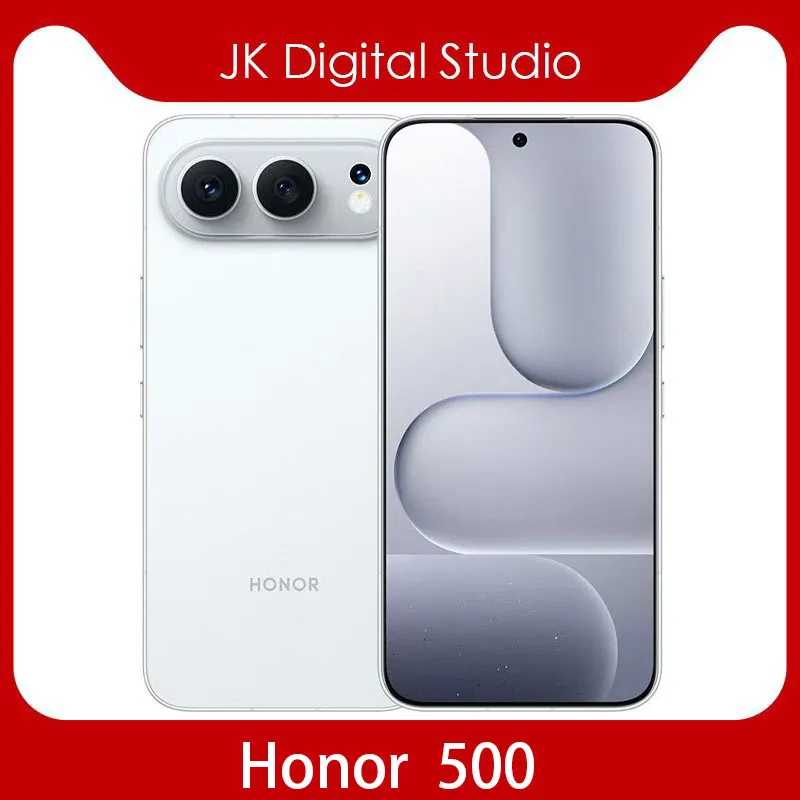 China Version New Honor 500 Snapdragon8s Gen4 6.55inch AMOLED