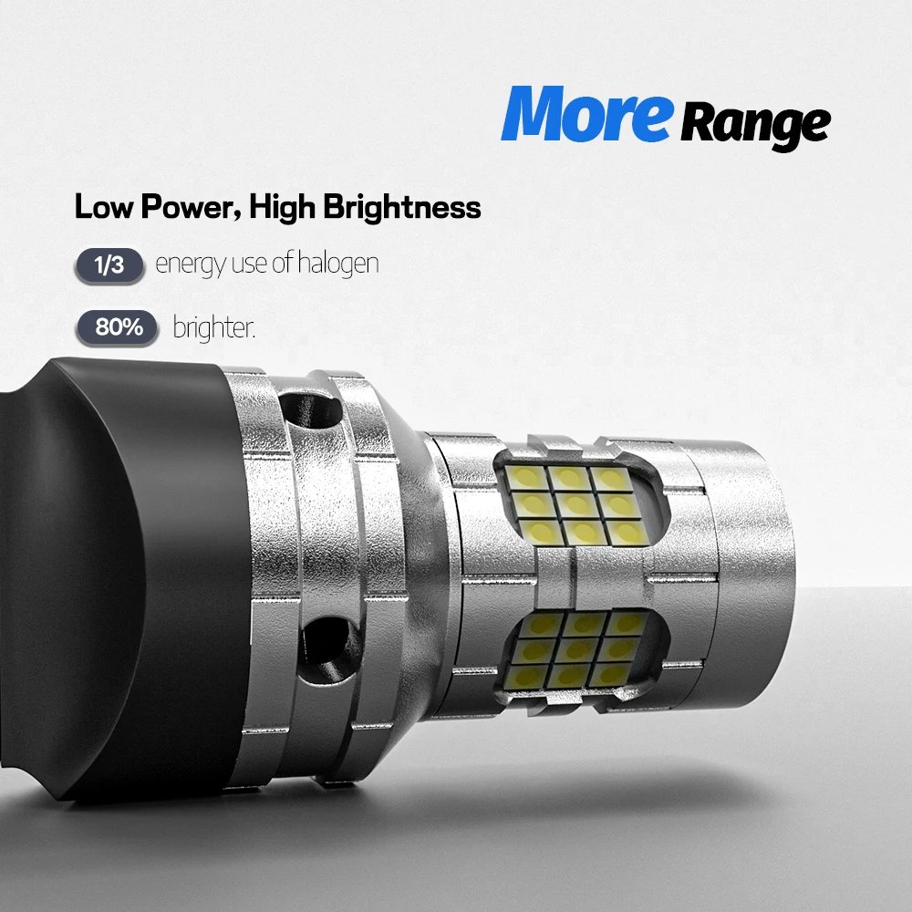 미쓰비시 파제로 V80 V93 V97 V98 2007-2020용 LED 후진등 2개, 백업 램프 2013 2014 2015 2016 2017 캔버스 액세서리