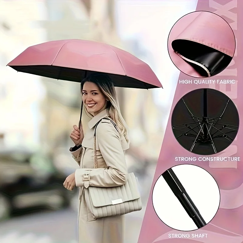 Compact Windproof Mini Travel Umbrella 4