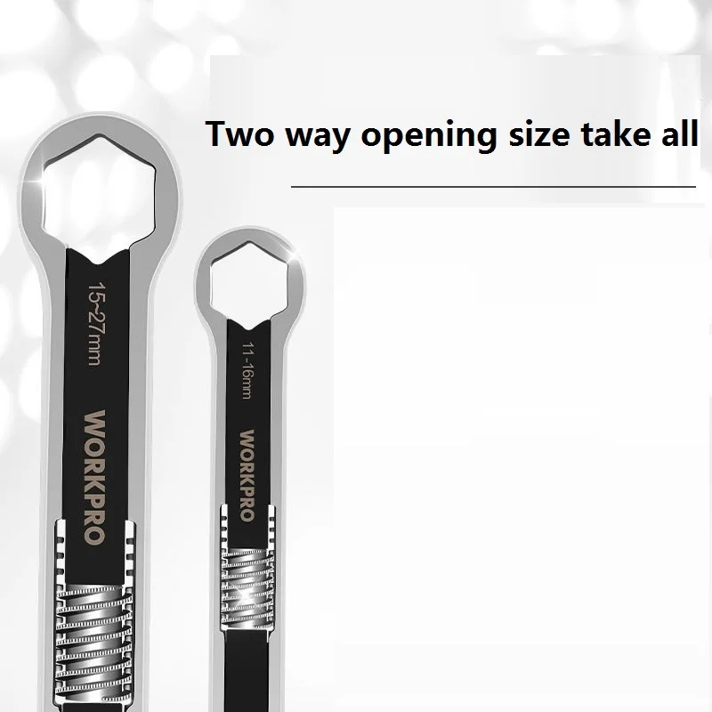 

Box spanner adjustable wrench opening small large opening tool