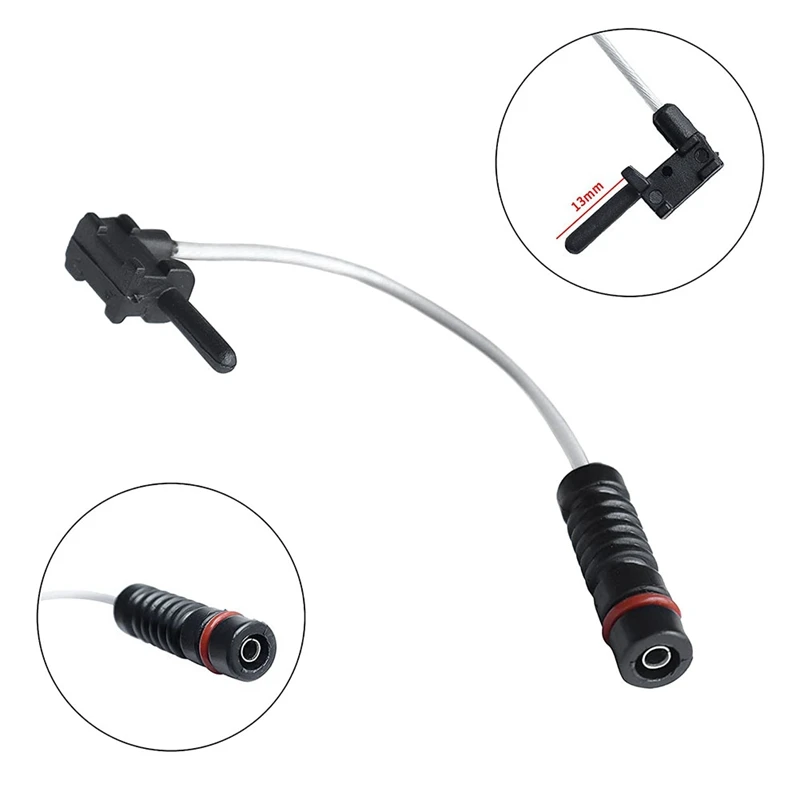 4Pcs Brake Pad Wear Sensor Kit Front Rear for Mercedes-Benz W140 W107 W124 W129
