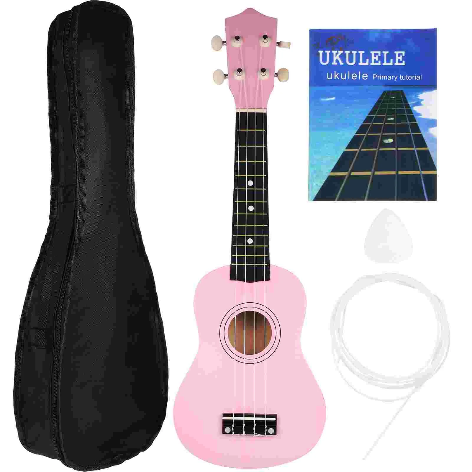 

Ukulele Musical Instrument 21 Inch Hawaiian Ukulele with Prepare String Pick Storage Bag for Kid Adult Guitar Gecko Ukelele