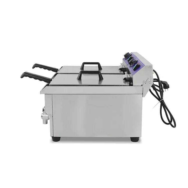 Automatic Home Use Chips Deep Fryer Fish Potato Chicken Electric Deep Oil Fryer For Restaurant