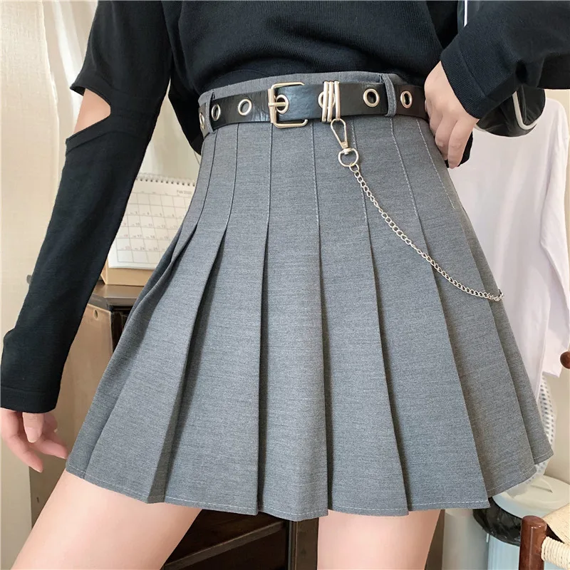 Summer Women 2023 Iron Ring Hollow Out High Waist Skirt Dark Gothic Mini Skirts Sexy Goth Clothing Black Cool Girl Streetwear for samsung galaxy s21 ultra 5g ring card litchi leather back phone case black