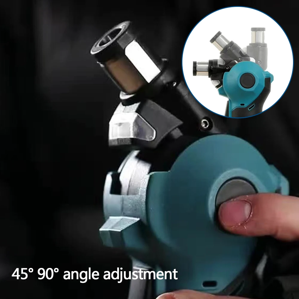 180W Electric Hammer Drill Cordless Hammer Screwdriver Adjustable Head Nail Drill Woodworking Power Tool for Makita 18V Battery 5