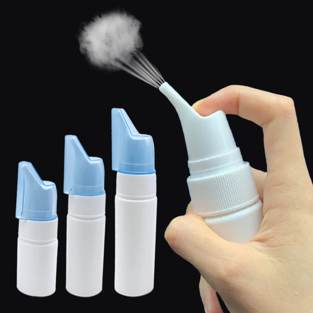 

70ML Lavagem Nasal Sprayer Travel Refillable Portable Storage Bottle Adult Child Nose Wash Spray Anti Allergic Rhinitis Cleaner
