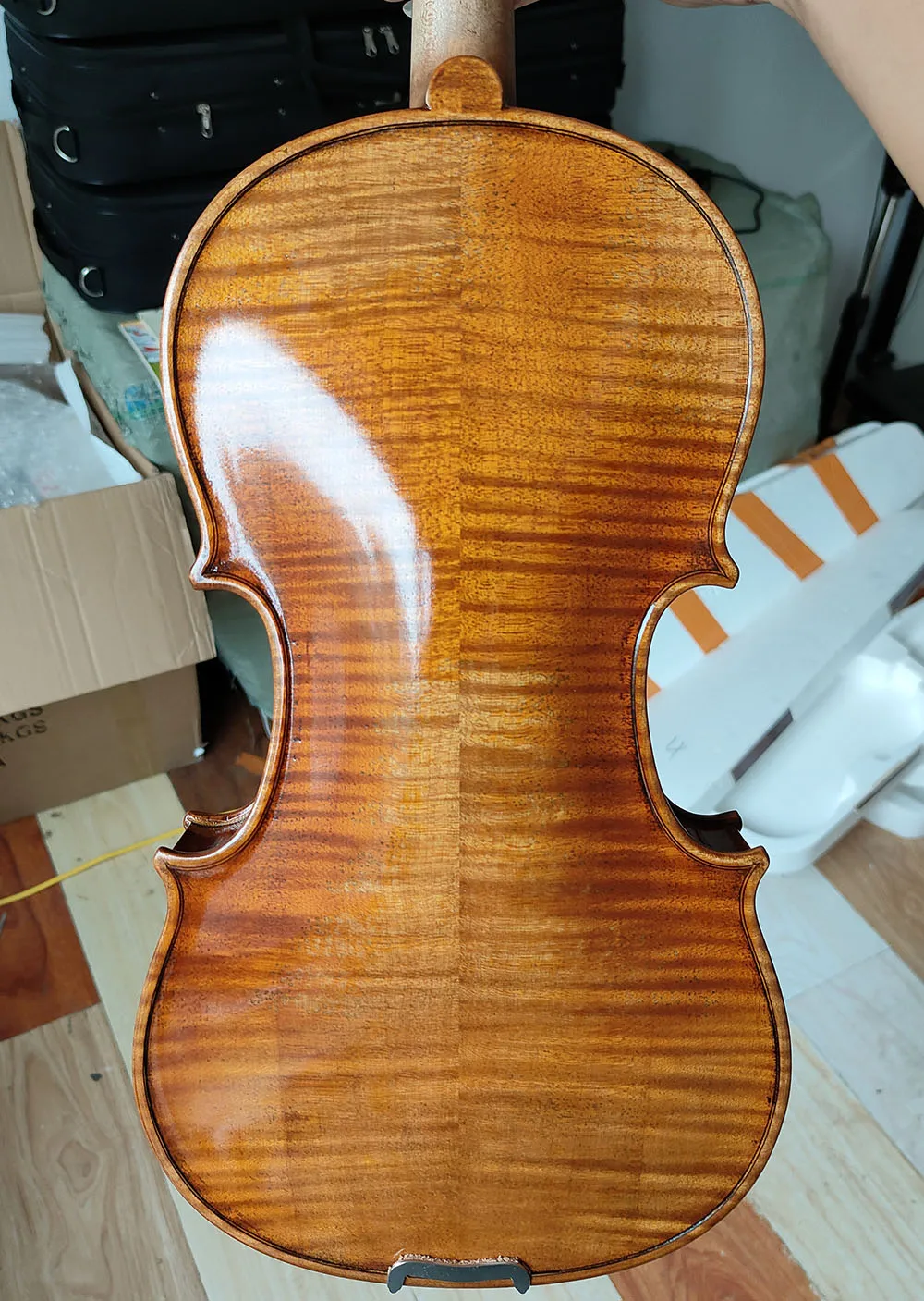 Antonio Stradivarius 1714 Soil Copy Professional 4/4 Size Violin acoustic violin
