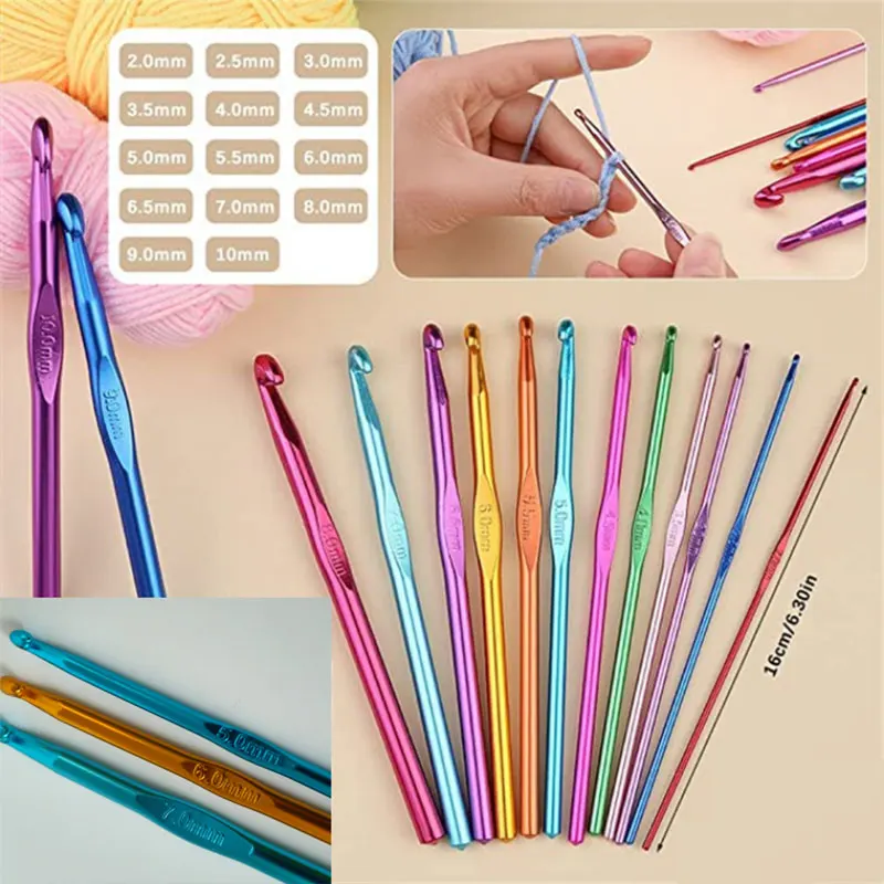 107-Piece Beginner Crochet Kit 5